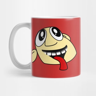 Excited Funny Face Cartoon Emoji Mug